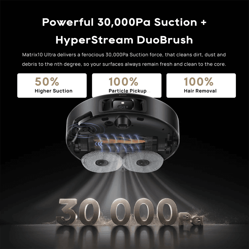 (FORSALA) - Dreame MatriX 10 Ultra ryksuguvélmenni með sjálftæmingarstöð 4