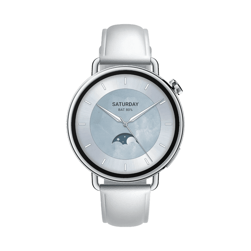 Xiaomi Watch S4 41mm snjall- og heilsuúr - Hvítt leður 2